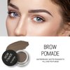 Phoera Eyebrow Tint,Eyebrow Gel Professional Makeup Tinted Eyebrow,Waterproof Brow Pomade For Long-Lasting Results. (3#Soft Brown)