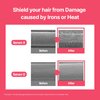 Mise En Scene Perfect Styling Serum for Heat Damage Protection - Hair Serum for holding Bounce, Hair Essence for Long Lasting Curl, Powdery Scent, with Argan Oils, 2.70 fl. Oz