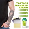 15Pcs Tattoo Transfer Paper and Gel Kit: Tattoo Transfer Gel for Transfer Stickers Paper Machine Stencils - Temporary Tattoo Supplies - Green Soap for Tattooing Tattoo Deodorant Stick