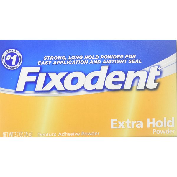 Fixodent Denture Adhesive Extra Hold Powder 2.7 oz Pwdr by Procter & Gamble Consumer