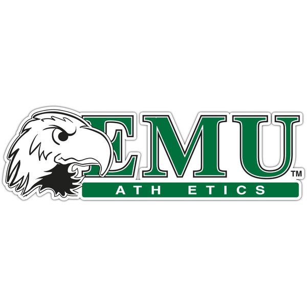 Eastern Michigan Eagles NCAA Vinyl Sticker Vinyl Decal for Car Bumper Laptop Window Locker, 7 x 3 in