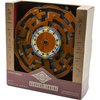 Dendera Zodiac – Wooden Puzzle based on the Acient Night Sky, Medium Difficultly, Twist the maze to open new pathways for both ball bearings to navigate through a map of the constellations, Ages 14+