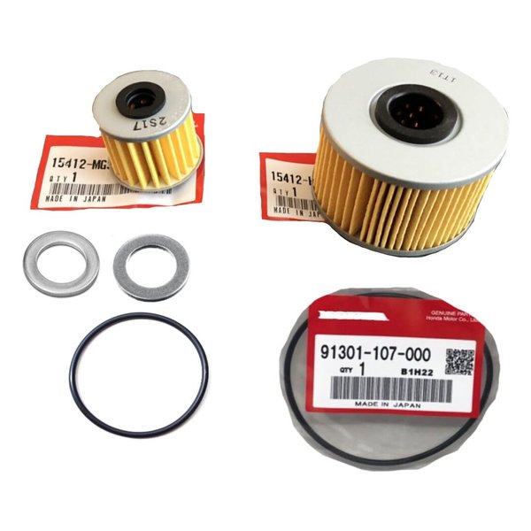 OEM Oil Filter Tune Up Kit Compatible with Honda Talon 1000R X Pioneer 1000 Oil Filters, O-Rings, & Washers