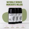 Ujjayi Natural Deodorant with Activated Charcoal |  Tobacco |  Deodorant for Men and Women | Aluminum-Free, Paraben-Free, Sulfate-Free, Vegan, Gluten-Free, Cruelty-Free, Handmade