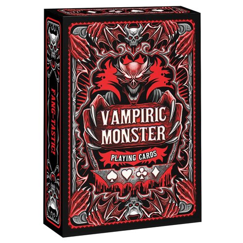 Vampiric Monster Playing Cards Horror Card Deck Board Games Fancy with Jokers