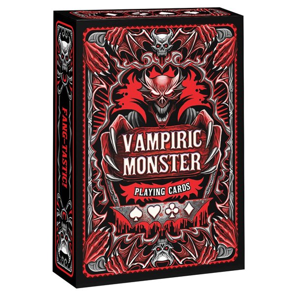 Vampiric Monster Playing Cards Horror Card Deck Board Games Fancy with Jokers