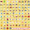 Partywind Temporary Tattoos for Kids, 204 Individually Wrapped Sheets Kids Tattoos Stickers, Kids Birthday Party Supplies, Gifts for Goodie Bag Fillers, Toys for Boys and Girls