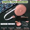 Teenitor Sewing Supplies with Mini Sewing Kit, Soft Tape Measuring, Iron On Hemming Tape for Pants and Clothes, Travel Sewing Kit for Beginners