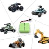 Gecoty 4.8v Battery Pack,2400mAh nimh Battery Pack,Rechargeable RC Battery with Charge Cable,SM 2P Plug for Trucks 1:18, 1:16,1:14,Remote Control Car,RC 4x4 Trucks