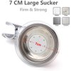 Suction Cup Shower Head Holder Handheld Shower head Bracket Adjustable Shower Holder, Removable Handheld Showerhead & Wall Mounted Suction Bracket