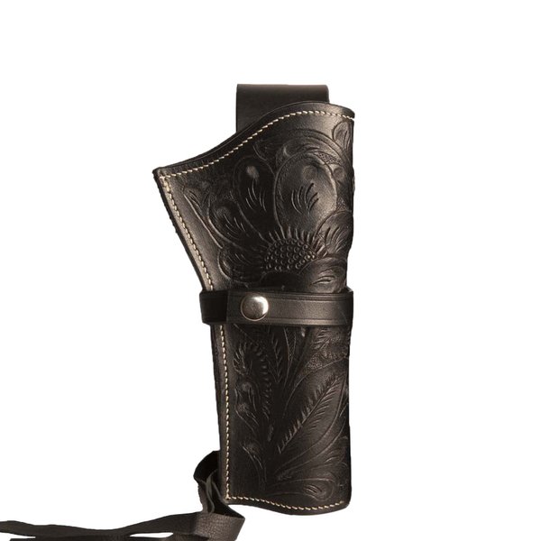 Hulara Leather Western Gun Holster Heritage Rough Rider .Colt SAA Ruger Wrangler Single Six Vaquero Uberti Cattleman Cowboy Holsters for 4.75" and 5.5" Barrel Revolvers Heritage Holster