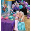 Pink and Purple Party Balloons, 50 Pcs 12 Inches Purple Pink Teal Blue Latex Balloon Purple and Pink Balloons for Girls Birthday Baby Shower, Birthday, Under The Sea Party Decorations