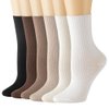 Crew Socks for Women Scrunch Cute Aesthetic Socks Clean Girl Aesthetic Clothes Long Socks Vanilla Girl Cozy X9-Hun81-M
