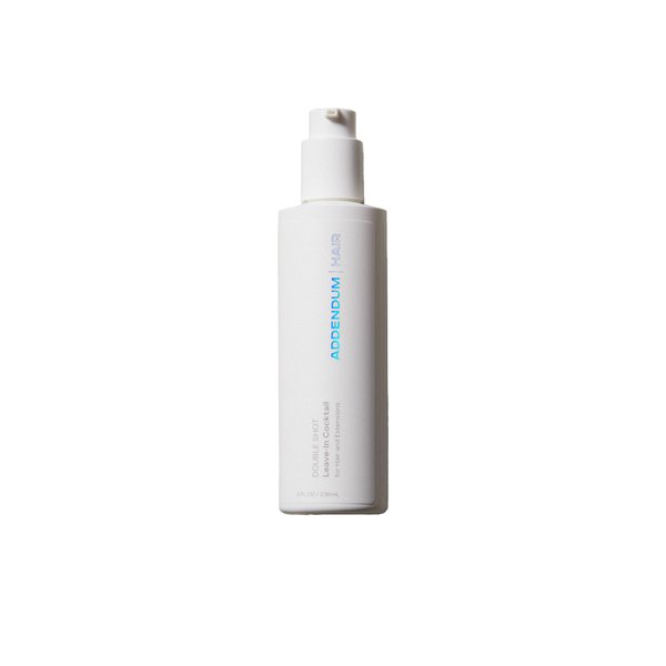 Addendum Hair LEAVE-IN CONDITIONER - Double Shot Leave-in Cocktail, Hair Conditioner, Dry Damage Hair, Afro Hair, For All Hair Types, Hair Extensions, Built-in Mineral 8 FL OZ