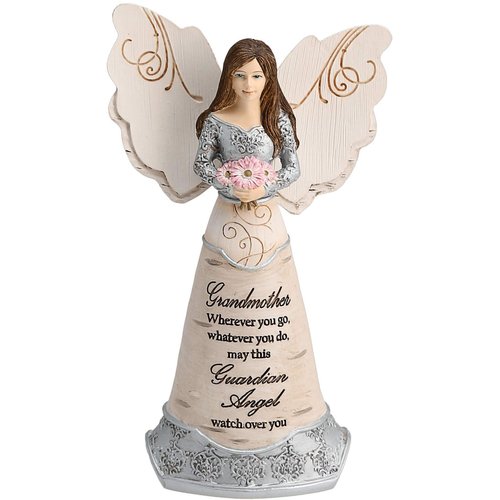 Pavilion Gift Company Angel Figurine, Pink