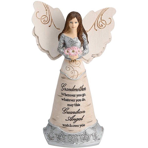 Pavilion Gift Company Angel Figurine, Pink
