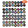 Paper Record Music Note Rock And Roll 50s Disco Temporary Tattoos 88 PCS Theme Birthday Party Decorations Favors Supplies Decor Cute Tattoo Stickers Gifts for Boys Girls Kids School Prizes Christmas