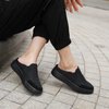 TIDU Orthopedic Shoes for Women Arch Support Sneakers Comfy Slip On Loafers for Plantar Fasciitis Overpronation Canvas Slippers Black Size 8