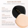 JOSURBEAUTY Cream Foundation, Air cushion powder moisturizing concealer, light and thin, fits well, locks in freshness, air cushion