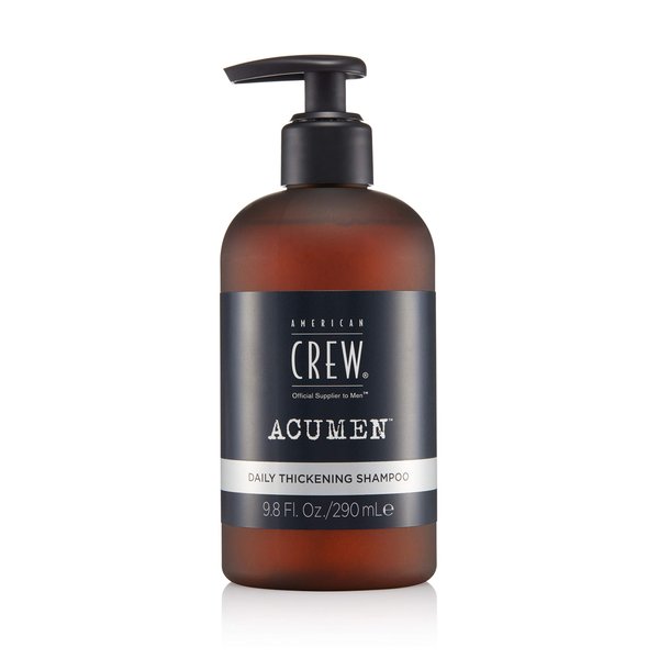 Men's Shampoo by American Crew, Acumen Daily Thickening Shampoo, 9.8 Fl Oz
