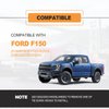 Compatible with 2015-2023 F150 Tailgate Assist Shock Truck Lift Assist for F150 Truck Tailgate Accessories Soft Open Easy Down Easy LiftDown(Torx Wrench Provided)