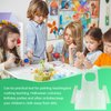 Bazen 100 Pieces Disposable Aprons for Kids Plastic Aprons Clear kids Apron Toddler Apron Art Apron Disposable Children Apron Disposable Smocks for Painting Cooking Eating Teaching Picnic DIY Craft