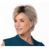 Toni Brattin Whimsical Avg Cap Wig Color Light Blonde - 5" Short Textured Layering Face Framing Soft Bangs ChangeLite Heat Friendly Synthetic Peluca Straight Wig Bundle Wig Cap, Hairloss Booklet