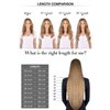 Lacerhair 20 inch Human Hair Extensions Tape in Hair Natural Black Balayage PU Skin Weft 100% Real Virgin Human Hair Color #2 Darkest Brown Double Side 50g 20pcs/set