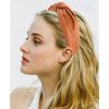 VELSCRUN 2 Pack Satin Wide Knotted Headbands for Women Brown Women Fashion Headband Non Slip Head Bands Silk Headband Elastic Turban Hair Band Hair Styling Accessories Womens Sisters Girls Gifts
