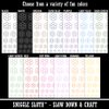 Simple Honeycomb Outline Temporary Tattoo Water Resistant Fake Body Art Set Collection - Hot Pink (One Sheet)