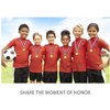 Abaokai 12 Pieces Soccer Medals for Awards for Kids and Adults, Gold Award Medals Set - Metal Olympic Style for Kid’s Sports Soccer Games and Prizes Awards, Party Favors, 2 Inches