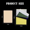 Jconly Tattoo Practice Skins with Transfer Paper - 35Pcs Tattoo Fake Skin and Stencil Paper Kit Includes 25Pcs Tattoo Paper and 10Pcs Double Sided Tattoo Skin Practice
