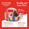 Dowling Magnets Adhesive Magnet Tape, 1 roll (25'L x .75"W) in dispenser, thin dark gray craft magnets for paper and photos only. Magnetic tape with adhesive backing. Classroom essentials. Item 735001