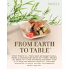 brheez Palm Leaf Disposable Plates - 25 Pack 4" Eco-Friendly, Sturdy & Biodegradable Bamboo Plates for Parties, Weddings - Oven Safe, Leakproof for Appetizers, Desserts
