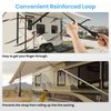 BougeRV RV Awning Pull Straps, 9.8FT (118 Inches) Upgraded RV Camper Awning Parts Pull Down Straps Fits for RV/Travel Trailer/Camper Awning RV Accessories (2 Pack)