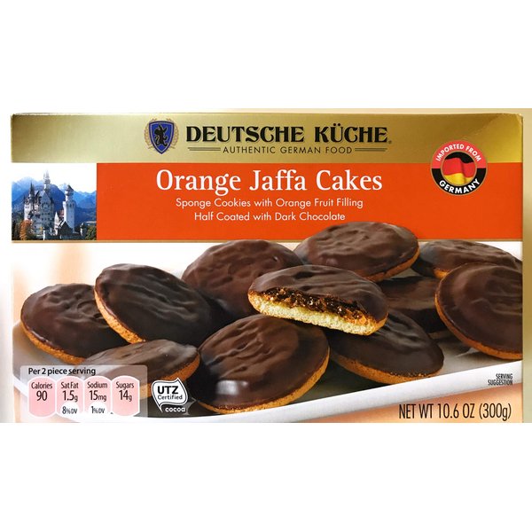 Deutsche Kuche Raspberry Jaffa Cakes 10.6 oz