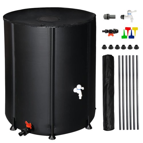 Premium Folding Rain Barrels for Eco-Friendly Water Collection - Choose Your Capacity (29.53 x 39.37)