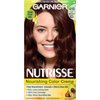 Garnier Nutrisse Nourishing Hair Color Creme, 415 Soft Mahogany Dark Brown (Raspberry Truffle) (Packaging May Vary)