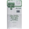 Evergreen Scale Models Styrene Sheet Odds & Ends EVG9002 Plastic Building Supplies, 3 pieces