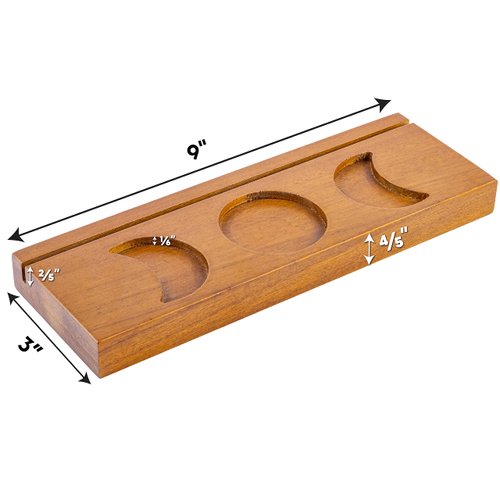 Curawood Tarot Card Holder Stand - Display Your Daily Draw - Tarot Card Stand for Display - Witchy Gifts, Witchcraft Supplies - Tarot Gifts for Women - Tarot Card Display - Wiccan Supplies and Tools