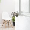 Design House 728675 Terrace 6-Way Universal Privacy Bed and Bath Door Knob Satin Nickel