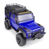 1:18th RC Car Roof Rack LED Light Bar for TRX4M Defender 1/18 RC Crawler Car Upgrades Parts