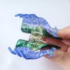OMG Decor Peacock Claw Clip,Acetate Hair Clips,Small Claw Clips for Women