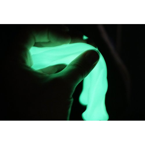 JA-RU Lab Putty Glow in The Dark Slime w/Tin Container (1 Unit) Stress Relief Putty for Kids. Anger Management Toys. Mini Slime Party Favors, Birthday Goodie Bag Stuffers. 9578-1D