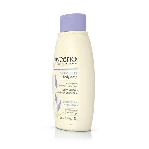 Aveeno Active Naturals Stress Relief Body Wash 12 Oz
