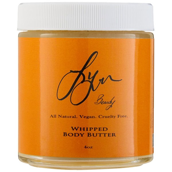 FYN Beauty Whipped Body Butter with Shea Butter, Cocoa Butter, and Jojoba oil - Signature Scent - Light, Fruity, Floral