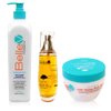 BelleV Professional Rejuvenating System PROMOTIONAL TRIO SET (16.8 fl oz) Anti Aging Shampoo (3.38 fl oz) Rejuvenating Argan oil (300g) Anti Aging Hair Mask