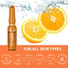 Noche Y Dia Vitamin C Ampoule Oil - Anti Aging Face Moisturizer Serum with Ascorbic Acid - Hydrate and Firm Skin - Boost Collagen - 12 x 2mL (.07 fl oz)