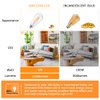 Vintage LED Dimmable Edison Light Bulbs 100W Incandescent Equivalent, 8W 1200Lumens, E26 Base LED Filament Bulb, 2700K Warm White, ST64/ST21 Antique Clear Glass for Home, Reading, Bathroom, 4-Pack