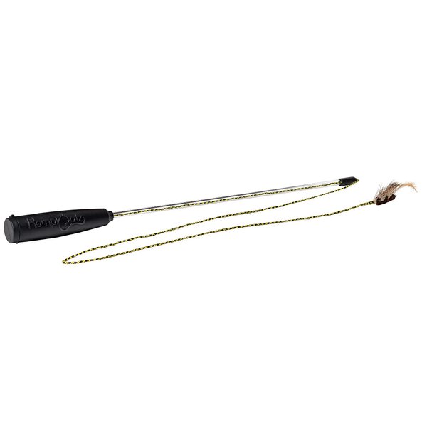 RompiCatz Adjustable Retractable String Wand and Interactive Cat Toy, Bug
